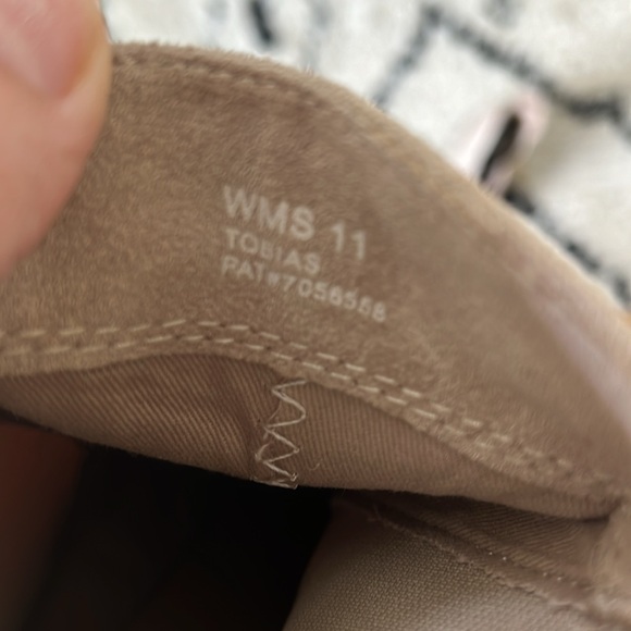 🛍️NWT DV Dolce Vita Tobias Desert Suede Platform/heeled boots 11 sand suede - Picture 10 of 10